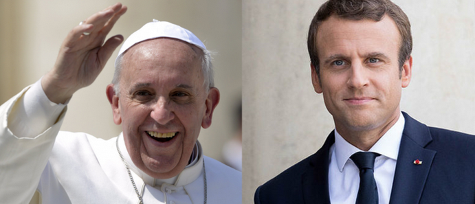 Macron reçu par le Pape François : prions Sts Pierre et Paul – Du 22 au 30 juillet 2018 – Hozana.org