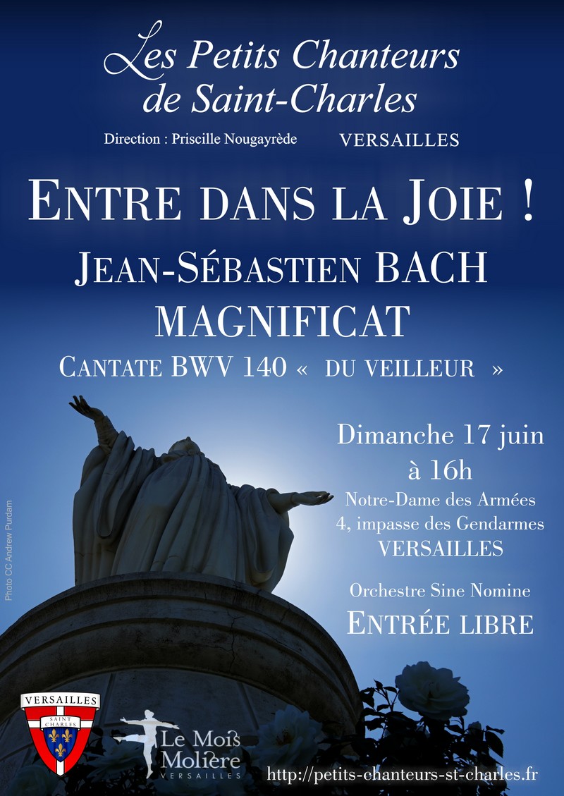 Concert des Petits Chanteurs de Saint Charles le 17 juin 2018 à Versailles (78)