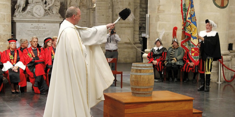 Le pape reçoit des maîtres brasseurs de bière