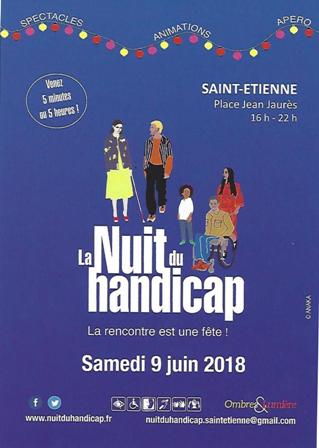 Foi et Lumière vous invite à « La nuit du handicap » le 9 juin 2018 à Saint-Etienne (42)