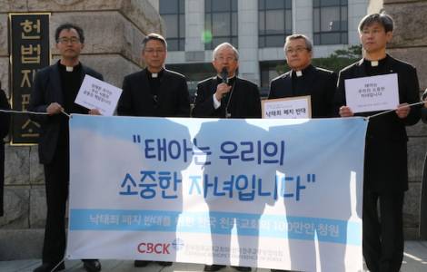 Corée du Sud : Marche pour la Vie contre la légalisation de l’avortement