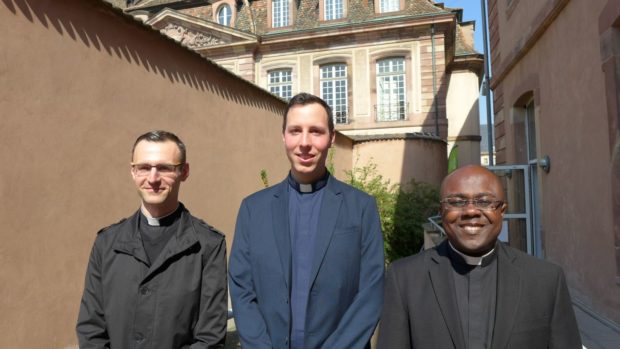 Trois ordinations sacerdotales le 24 juin 2018 à Strasbourg (67)