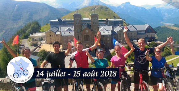 Le Grand AIME de Marie, à vélo pour la France du 14 juillet au 15 août 2018 : une initiative à soutenir !