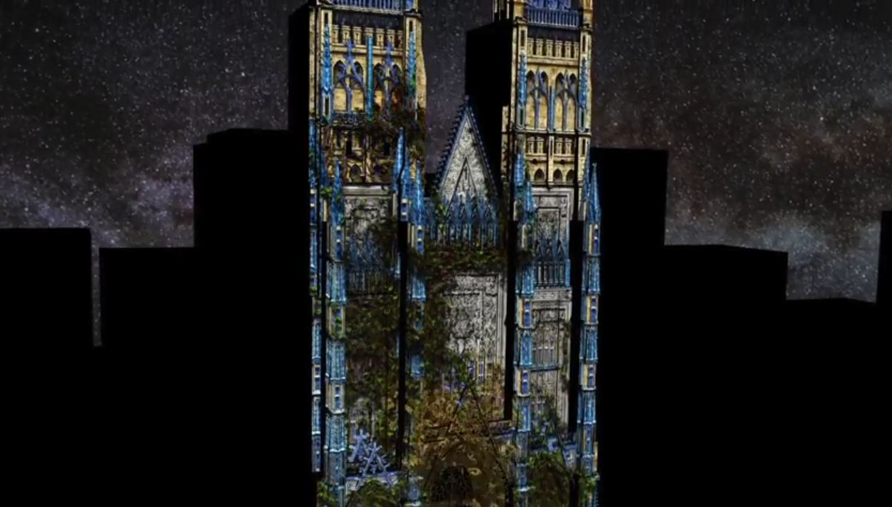 Spectacle : « Illusions de la cathédrale » à Tours (37) jusqu’au 15 septembre 2018