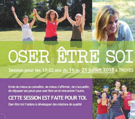 Oser être soi – session pour les 17-22 ans par le CLER du 16 au 21 juillet 2018 à Troyes (10)