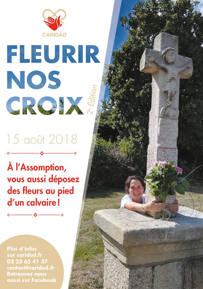Association Caridad – Opération « Fleurir nos croix » le 15 août 2018 !