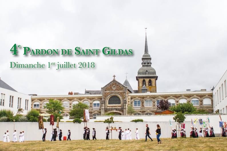 1er juillet : 4ème pardon de Saint-Gildas en Bretagne après près de 200 ans de disparition