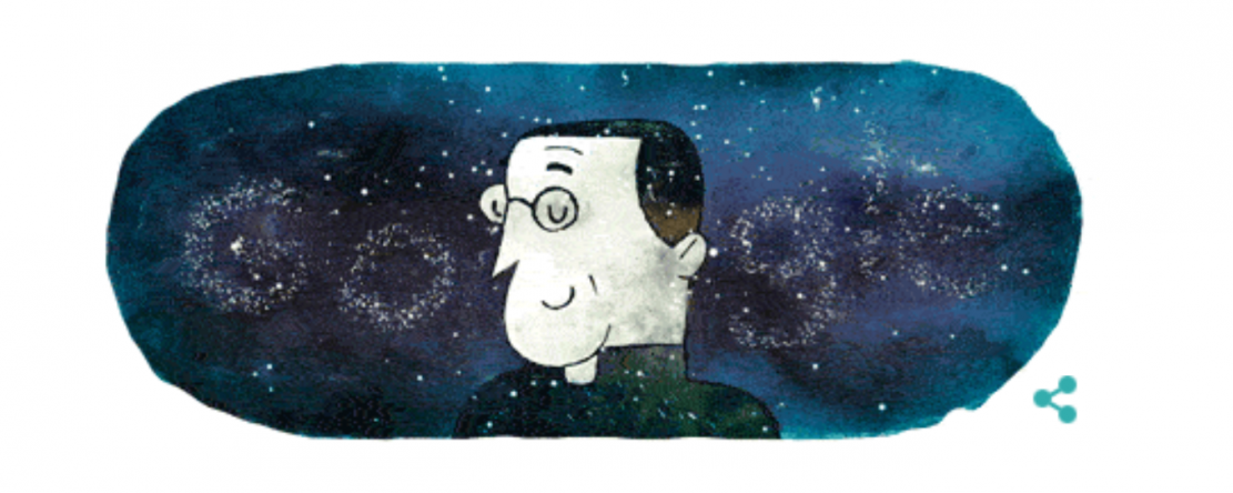 L’abbé Lemaître, père du “Big Bang” mis à l’honneur par Google