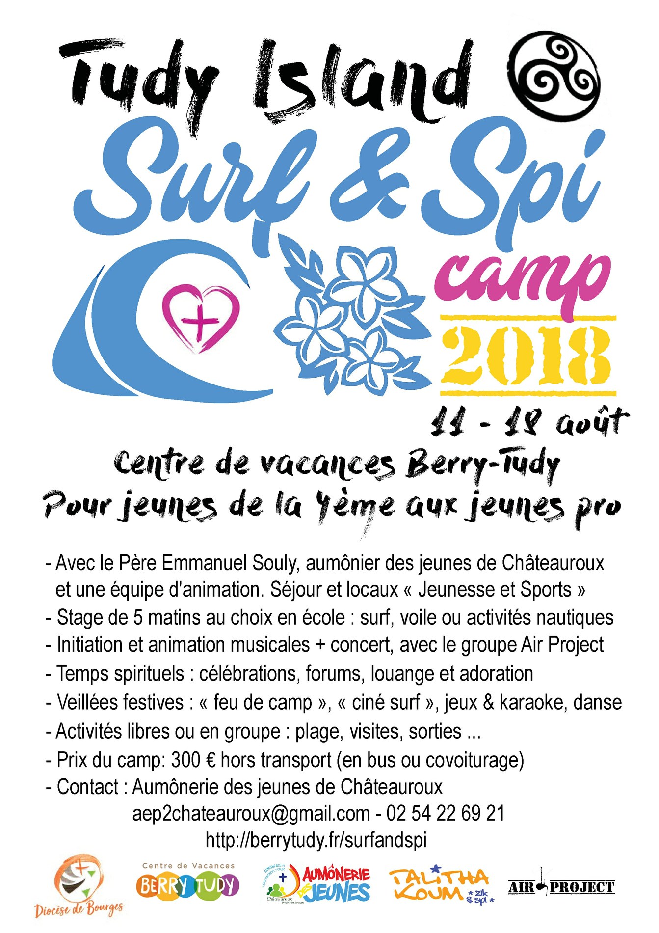 Tudy Island – Surf and Spi – camp de vacances du 11 au 18 août 2018 à l’Île-Tudy (29)