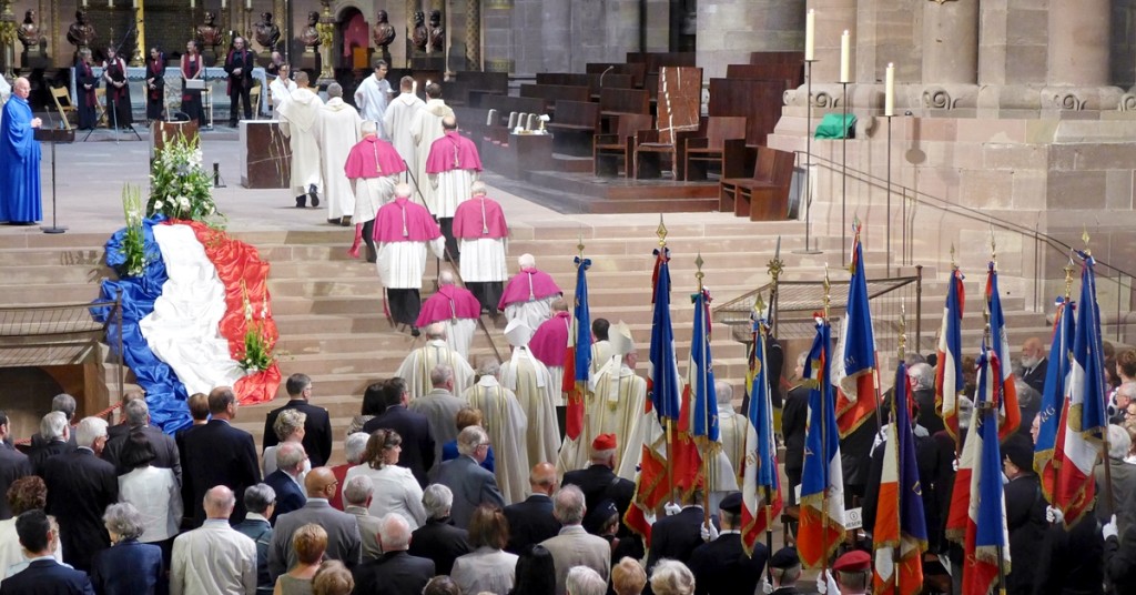 Messe pour la France le 8 juillet 2018 à Strasbourg (67)