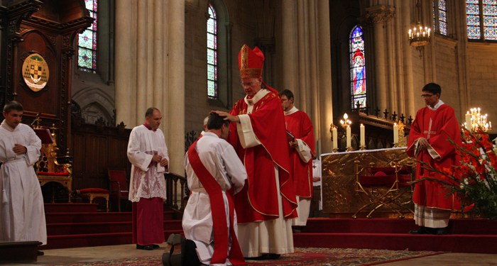 Ordination sacerdotale de Jérémie-Joseph AYROULET le 29 juillet 2018 à Saint-Joseph de Mont-Rouge (34)
