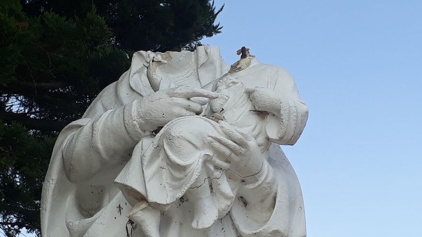 Noirmoutier : une statue de la Vierge décapitée