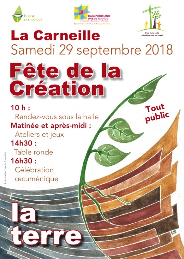 Fête de la création le 29 septembre 2018 à La Carneille (61)