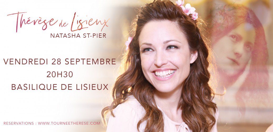 Natasha St Pier chante sainte Thérèse de Lisieux le 28 septembre 2018 à Lisieux (14)