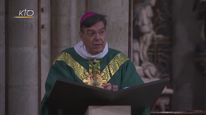 Mgr Michel Aupetit s’adresse aux prêtres et aux diacres du diocèse de Paris