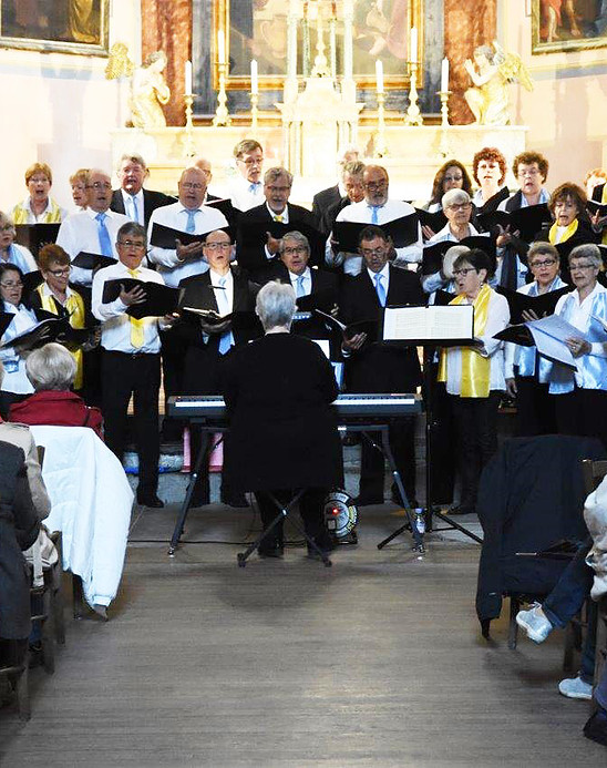 Concert caritatif du Choeur Amédée le 27 octobre 2018 à Anthy-sur-Léman (74)