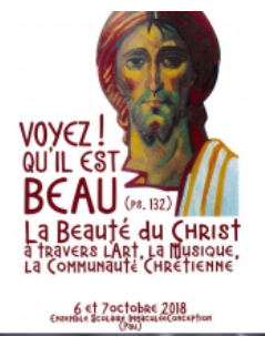 Journées « la Beauté du Christ » les 6 & 7 octobre à Pau (64)