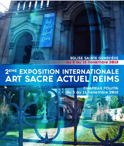 “Paix des hommes, paix de Dieu”, une exposition internationale d’Art Sacré Actuel, du 5 au 11 novembre 2018 à Reims (51)
