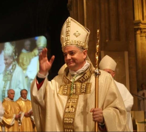 Messe pour le 10ème anniversaire d’épiscopat de Mgr Marc Aillet le 2 décembre 2018 à Bayonne (64)