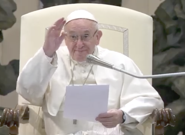 Le Pape François fait une catéchèse en français : « Vivre Noël, c’est se laisser bousculer par ses surprenantes nouveautés »