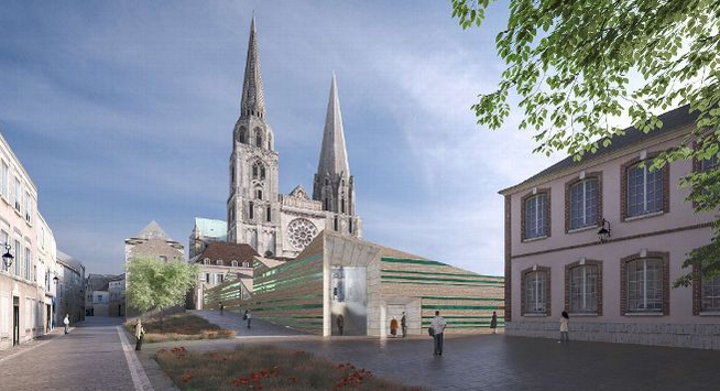 Une pétition contre le projet d’aménagement sur le parvis de la cathédrale de Chartres