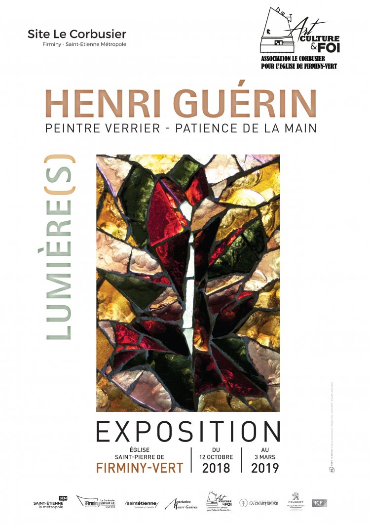 Firminy-Vert (42) : Exposition de Henri Guérin, peintre verrier – jusqu’au 3 mars 2019