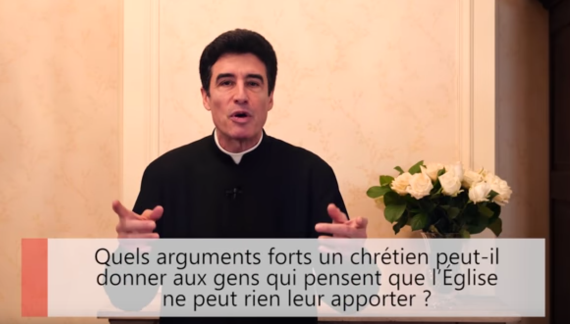 Deux minutes pour vous #42 – Père Michel-Marie Zanotti-Sorkine – « Quels arguments forts un chrétien peut-il donner aux gens qui pensent que l’Église ne peut rien leur apporter ? »