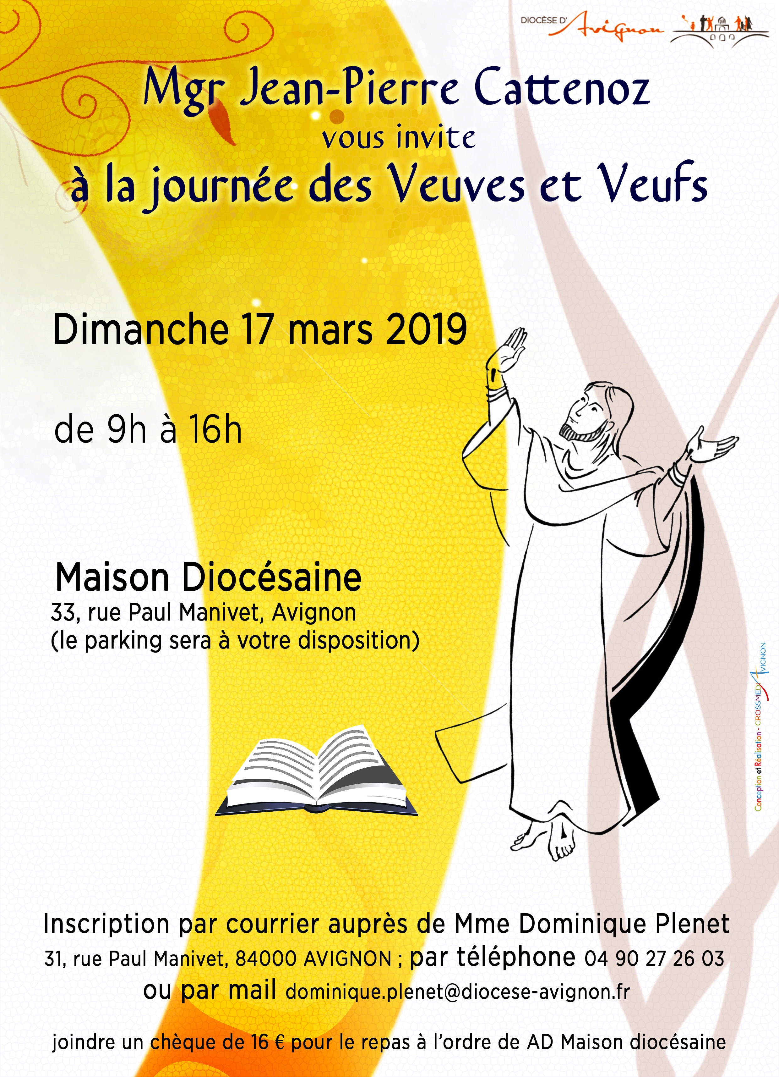 Journée des veuves et des veufs le 17 mars 2019 à Avignon (84)