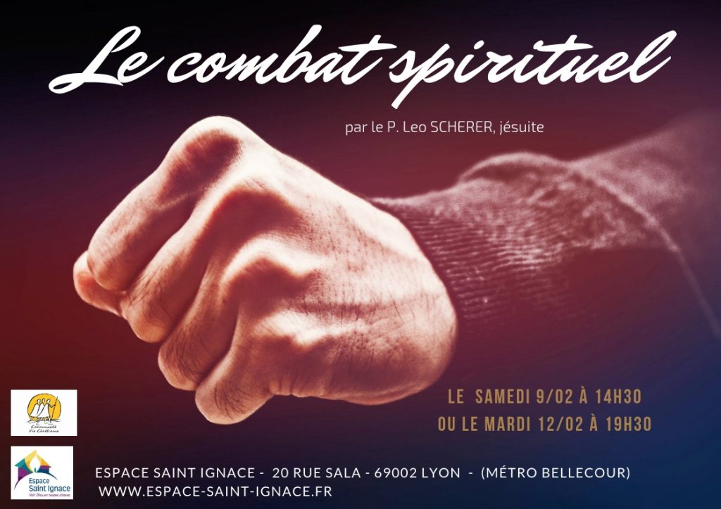 Conférence sur le combat spirituel – le 9 ou le 12 février 2019 à Lyon (69)