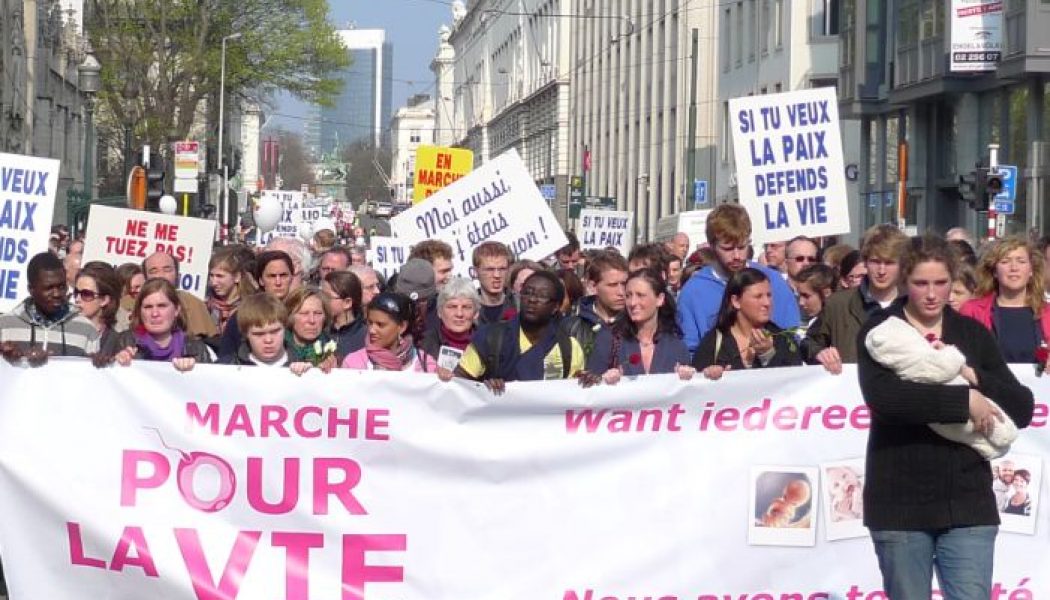 La Marche pour la vie à Bruxelles: 31 mars 2019