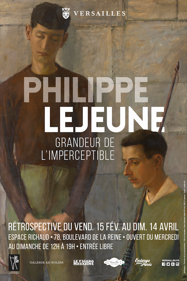 Philippe Lejeune – Grandeur de l’imperceptible – Exposition du 15 février au 14 avril 2019 à Versailles (78)