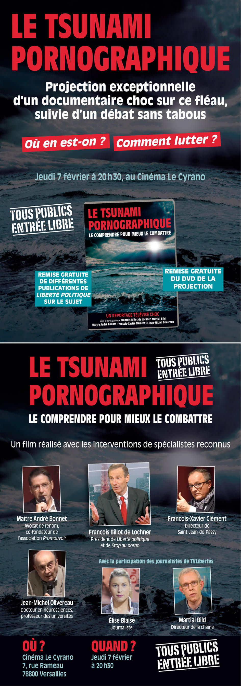 Lancement du DVD “Le tsunami pornographique”