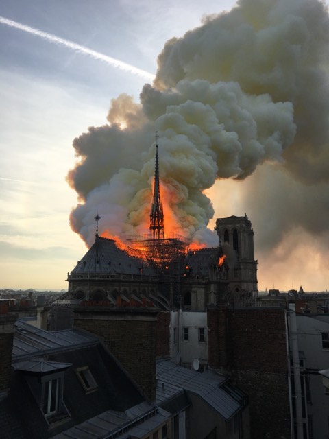 Incendie à Notre-Dame de Paris: les différentes réactions