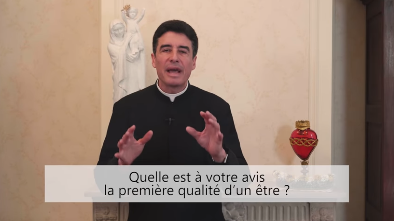 Deux minutes pour vous #58 – Père Michel-Marie Zanotti-Sorkine – « Quelle est à votre avis la première qualité d’un être ? »
