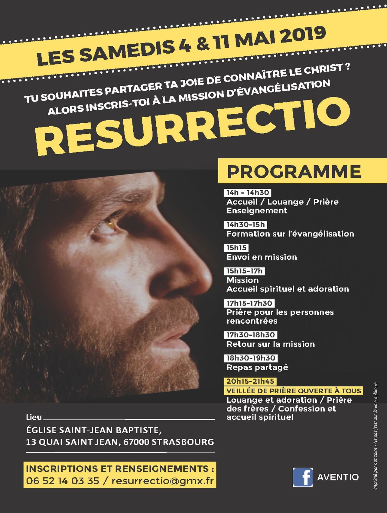 Mission Resurrectio le 11 mai 2019 à Strasbourg (67)