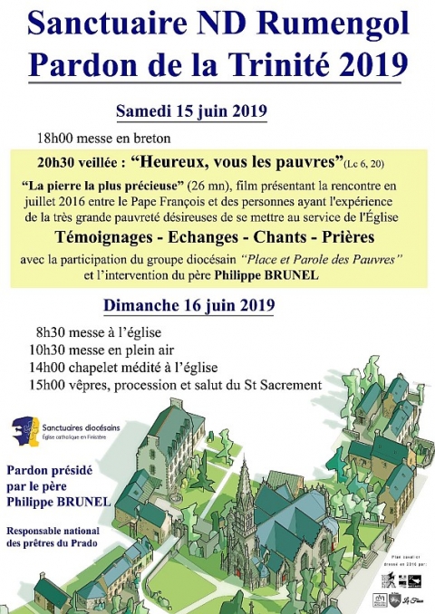 Pardon de la Trinité les 15 & 16 juin 2019 au Sanctuaire Notre-Dame de Rumengol (29)