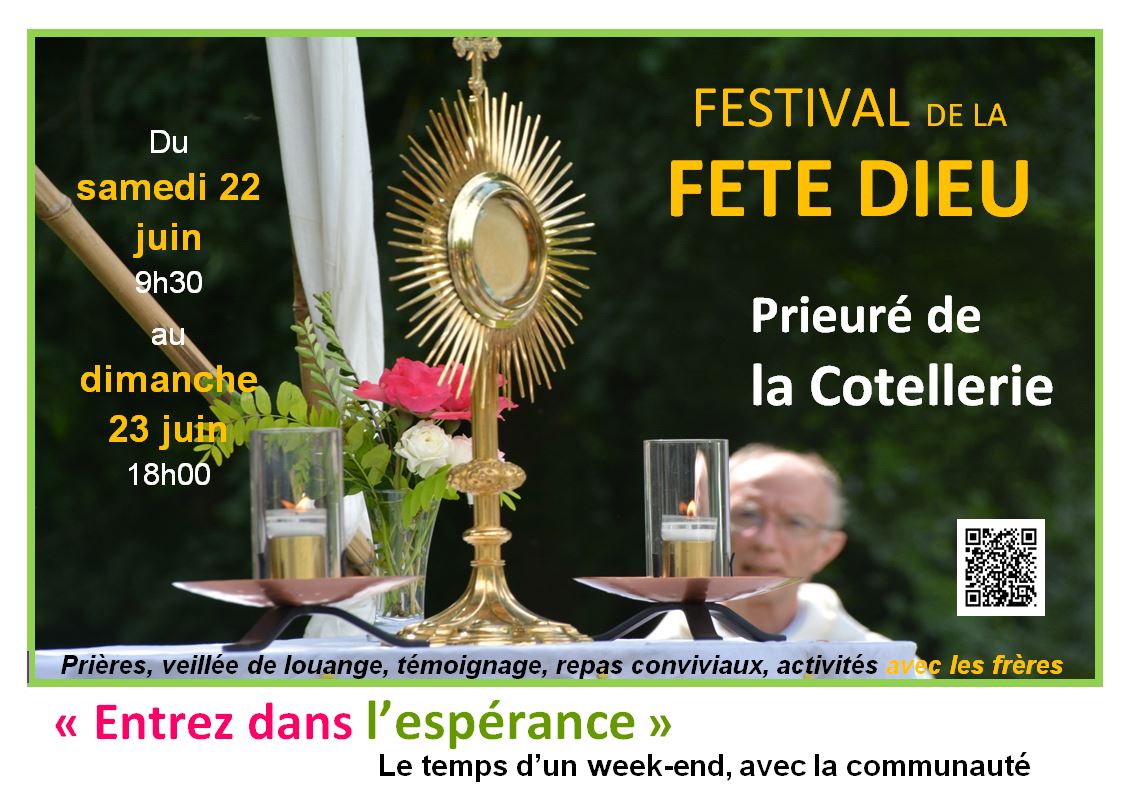 Festival de la Fête Dieu les 22 & 23 juin 2019 au Prieuré de la Cotellerie à Bazougers (53)
