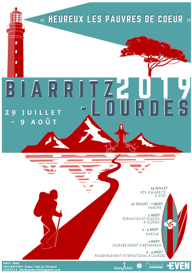 Open Source FIAT : route de Biarritz (64) à Lourdes (65) du 29 juillet au 9 août 2019