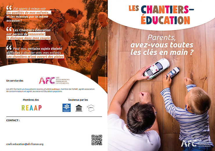 Chantiers-éducation à Auxerre (89) organisés par les AFC à la rentrée
