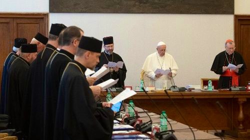 Le pape François reçoit l’épiscopat gréco-catholique d’Ukraine
