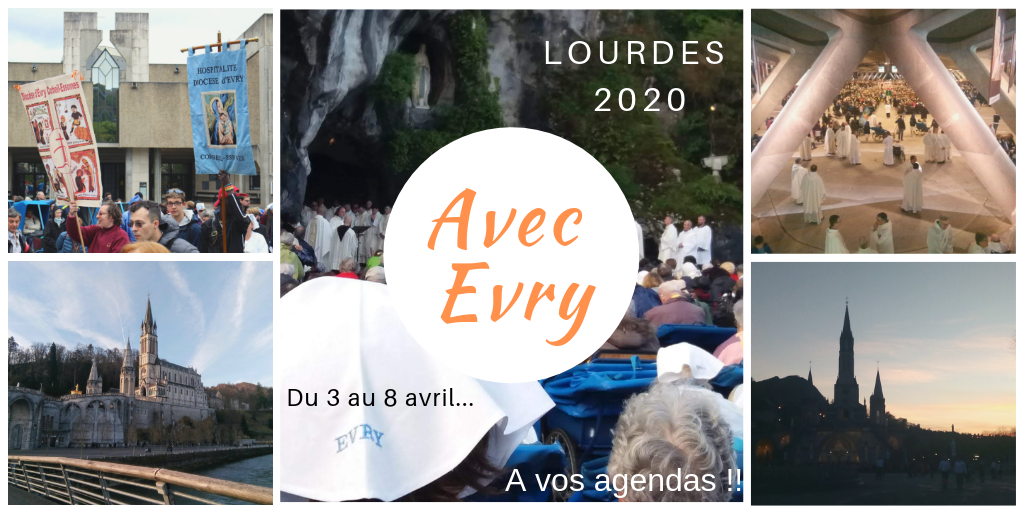 Pèlerinage à Lourdes (65) au service des malades avec l’Hospitalité d’Evry, du 3 au 8 avril 2020
