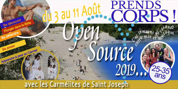 6e session Open Source Jeunes Professionnels du 3 au 11 août 2019 Saint Guilhem le Désert (34)