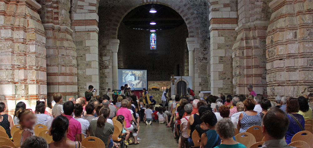 Fête de Saint Philibert à l’abbatiale de Saint-Philbert-de-Grandlieu (44) les 17 & 18 août 2019