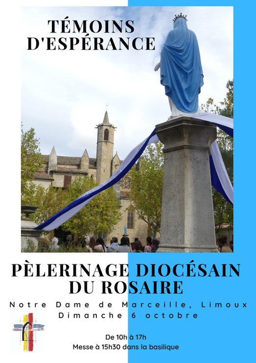 Pèlerinage diocésain (Carcassonne & Narbonne) du Rosaire le 6 octobre 2019 à Limoux (11)