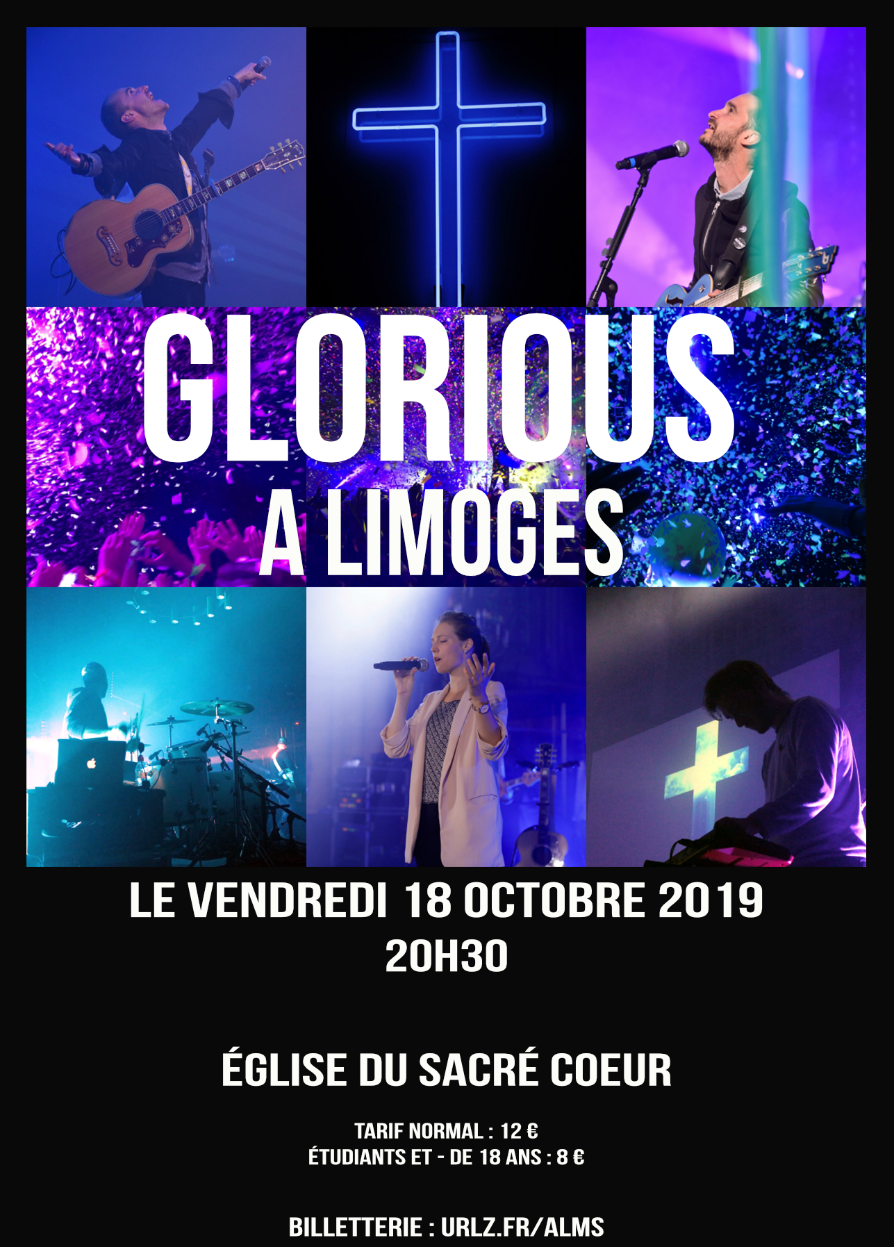 Concert de Glorious à Limoges (87) le 18 octobre 2019