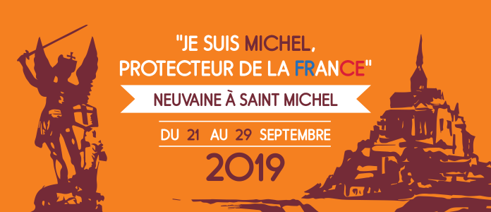 Hozana et France Catholique invitent les chrétiens du monde entier à prier une neuvaine à Saint Michel pour la France du 21 au 29 septembre 2019