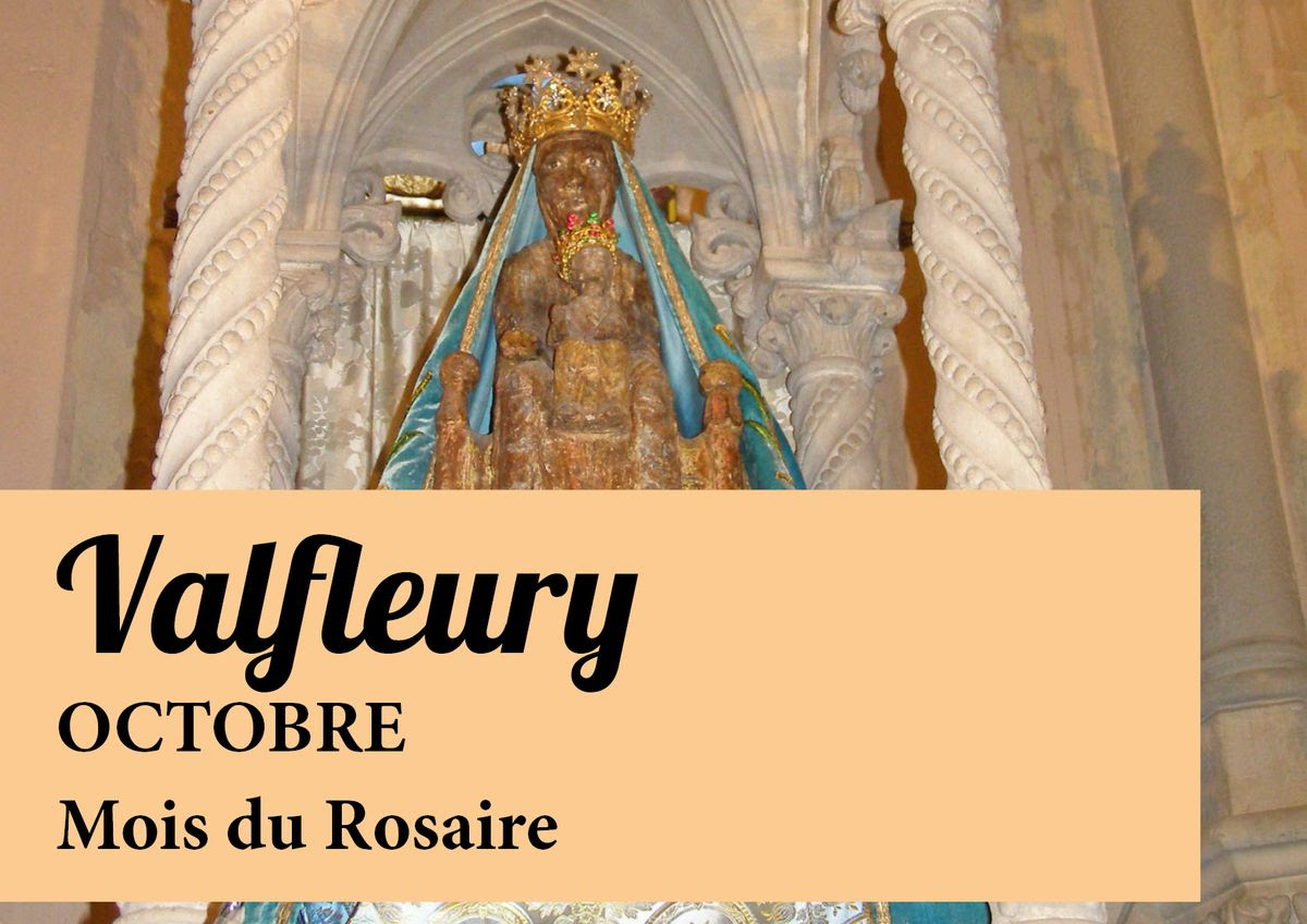Valfleury (42) : fête de Notre-Dame du Rosaire tous les samedis du mois d’octobre