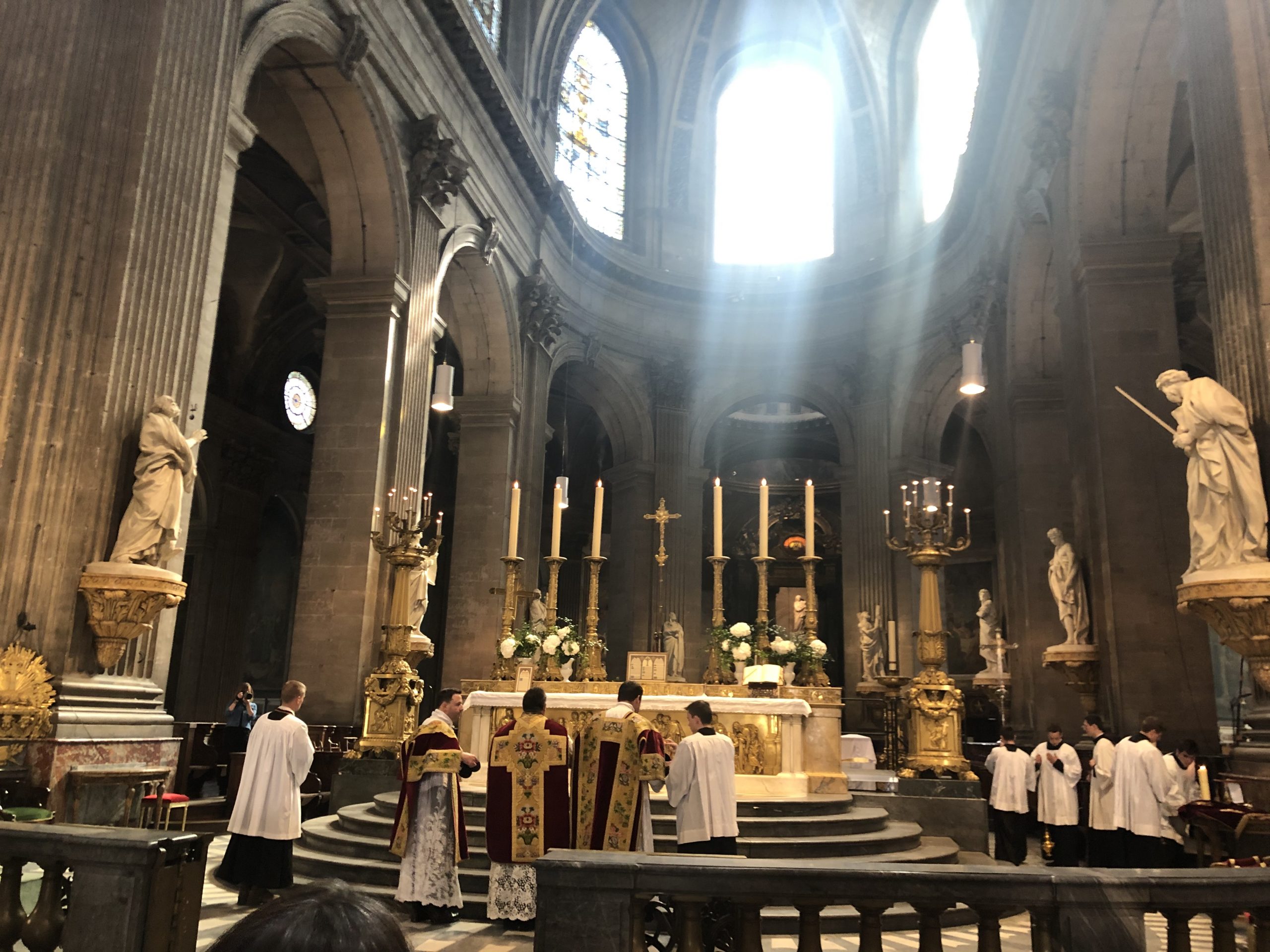 Pèlerinage de Pentecôte : messe d’envoi à Saint-Sulpice