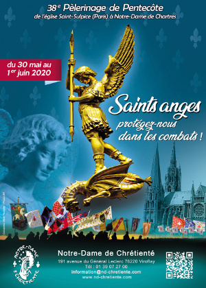 Programme du 38ème Pèlerinage de Chrétienté Paris-Chartres