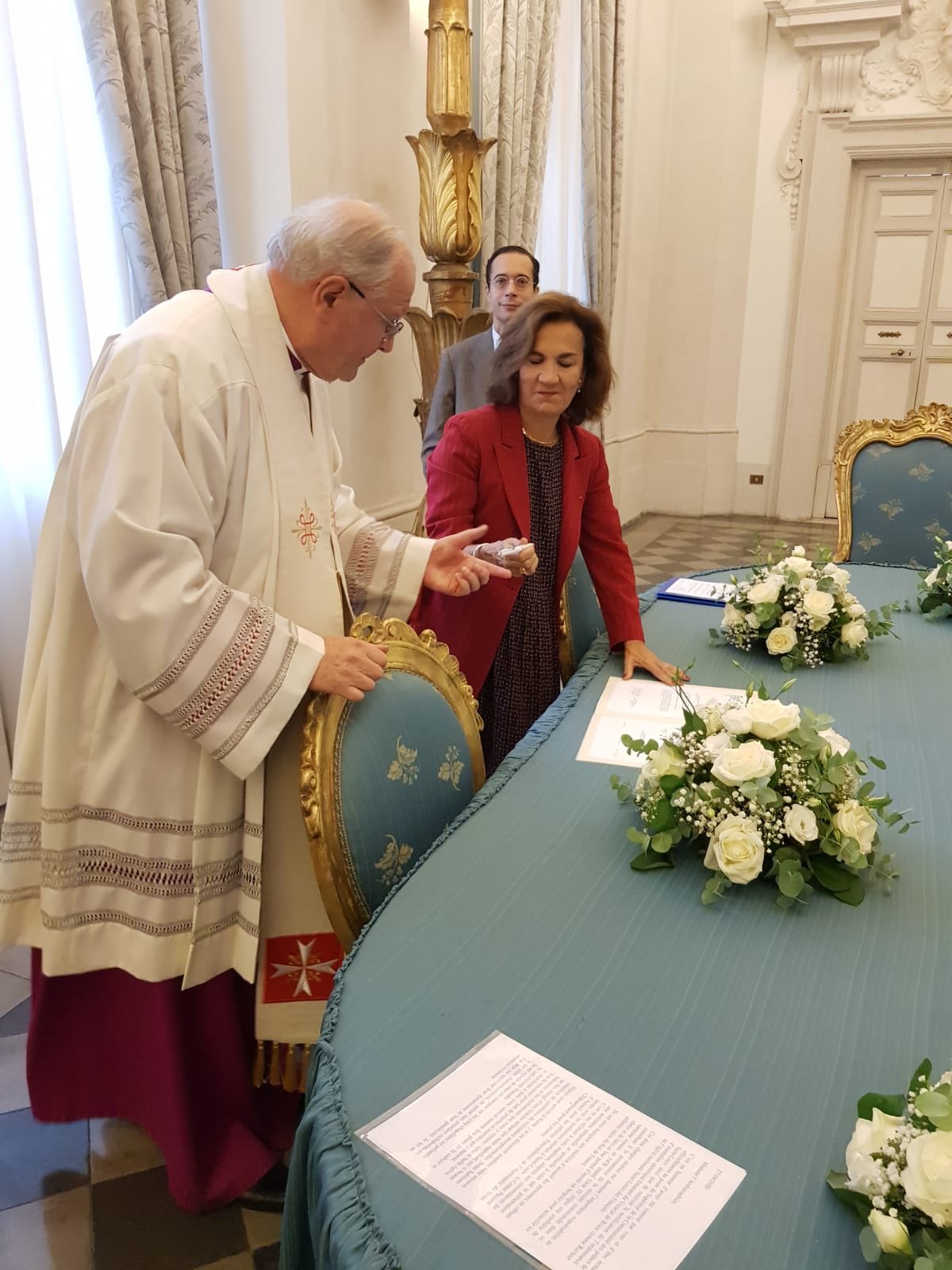 Rome installation du nouveau recteur de Saint Louis des Fran ais